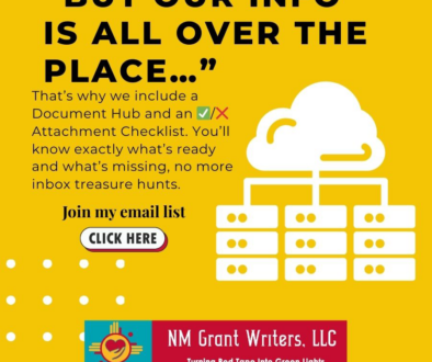 Write a Human-First Narrative-Explained-Win-With-Gwen-NM-Grant-Writers-LLC