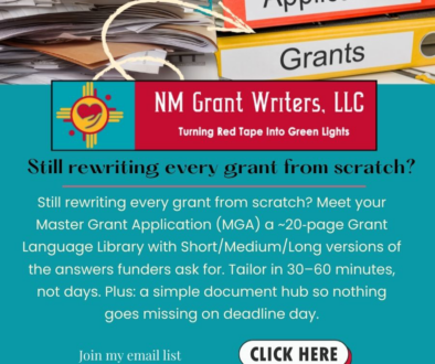 Your Master Grant Application Your New Grant Superpower-Win-With-Gwen-NM-Grant-Writers-LLC